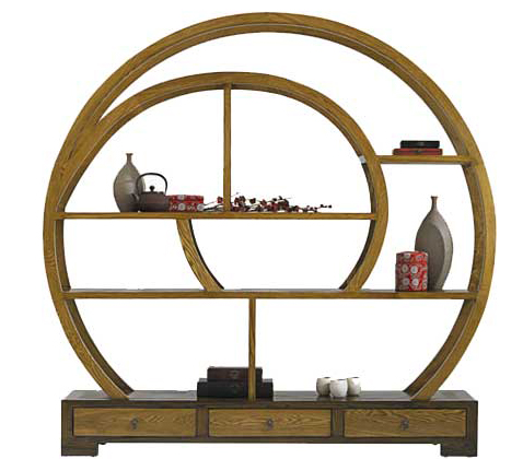 estante elipse madeira