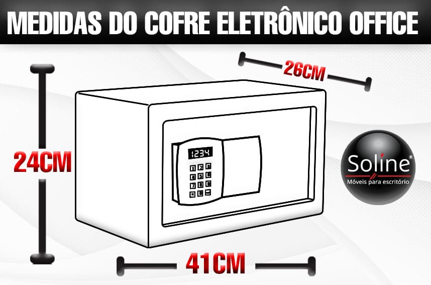 Cofre Digital medidas, Soline moveis variedades de cofres digitais, eletrônicos mecânicos miniaturas entre outros confira.