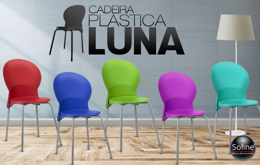 cadeira plástica luna, soline moveis variedade de cadeiras para escritório confira mais de 40 modelos.