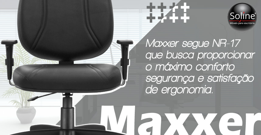 cadeira para obesos maxxer class ate 140 kg