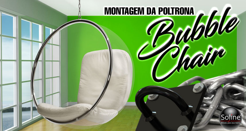 poltrona bubble chair como instalar uma cadeira suspensa