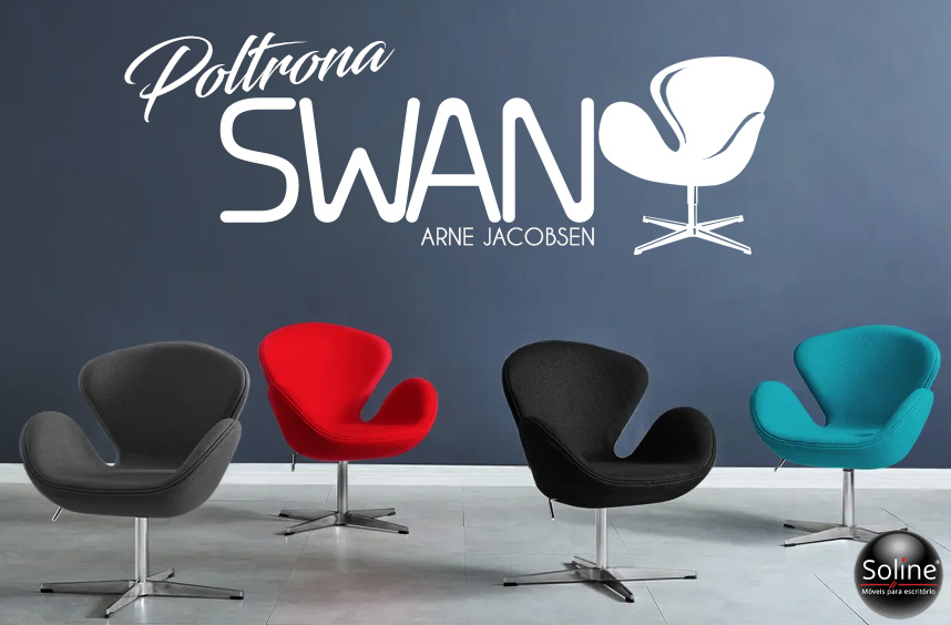 Poltrona Swan poltrona tulipa soline moveis melhores moveis para sua decoração e seu embiente.