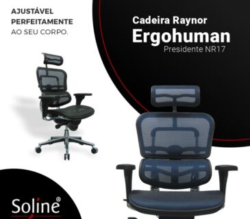 0704-Dores indesejadas Nunca mais, com as cadeiras ergohuman