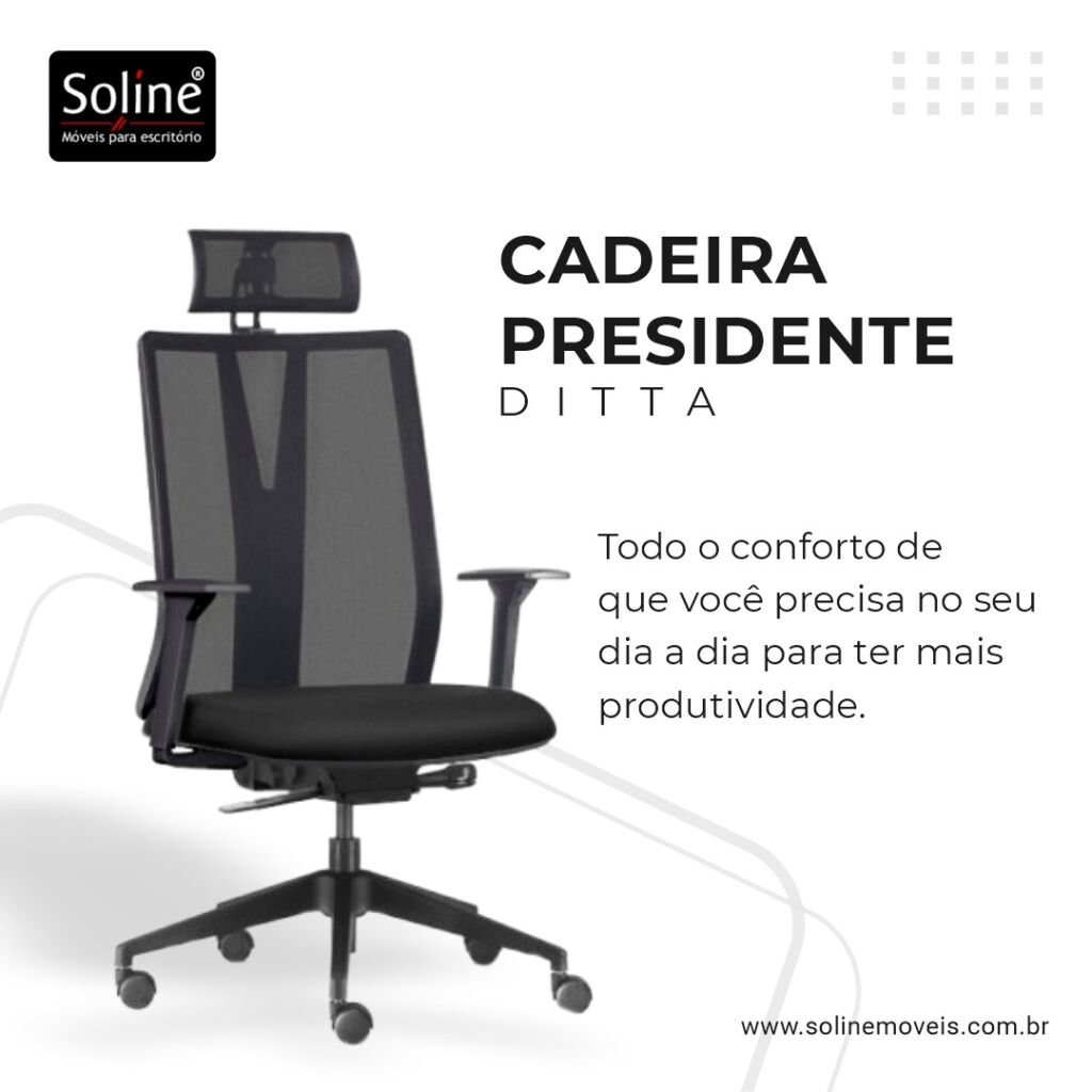 1201 Cadeira Presidente Ditta