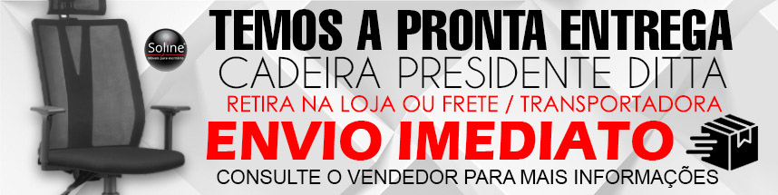 Cadeira presidente DItta, confira também variedades de cadeiras presidentes em nosso site.