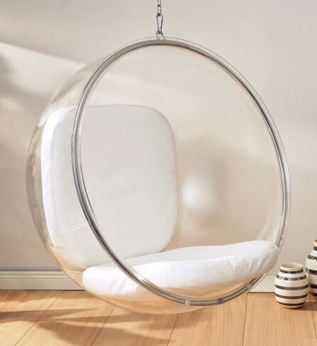 Poltrona bubble chair decoração ambiente soline moveis