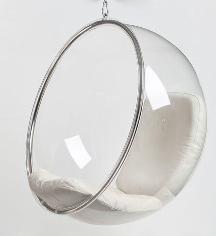 poltrona bubble chair para decoração ambiente soline moveis