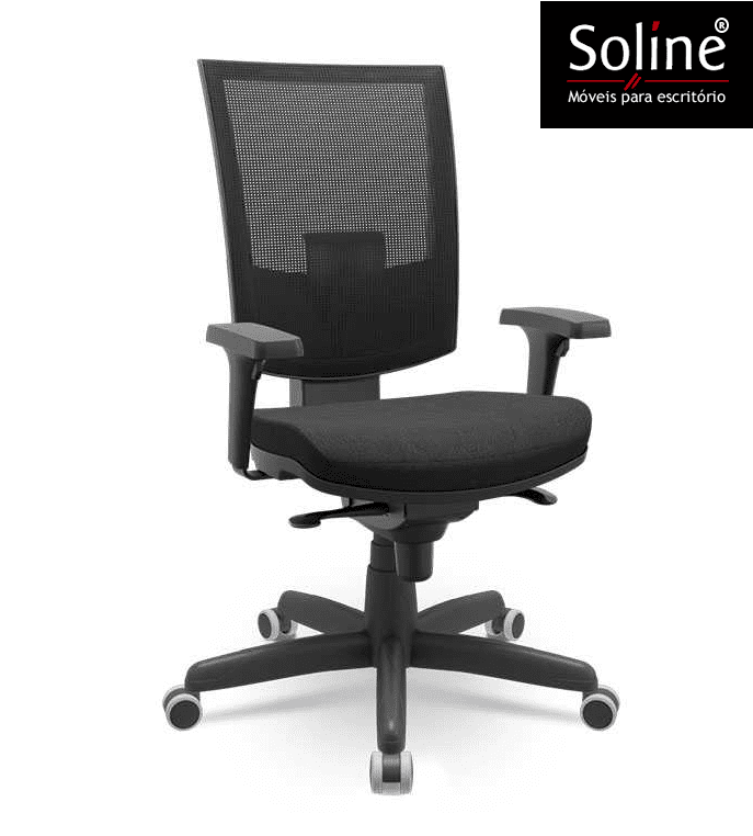 Cadeira Diretor com encosto em tela Mimbi