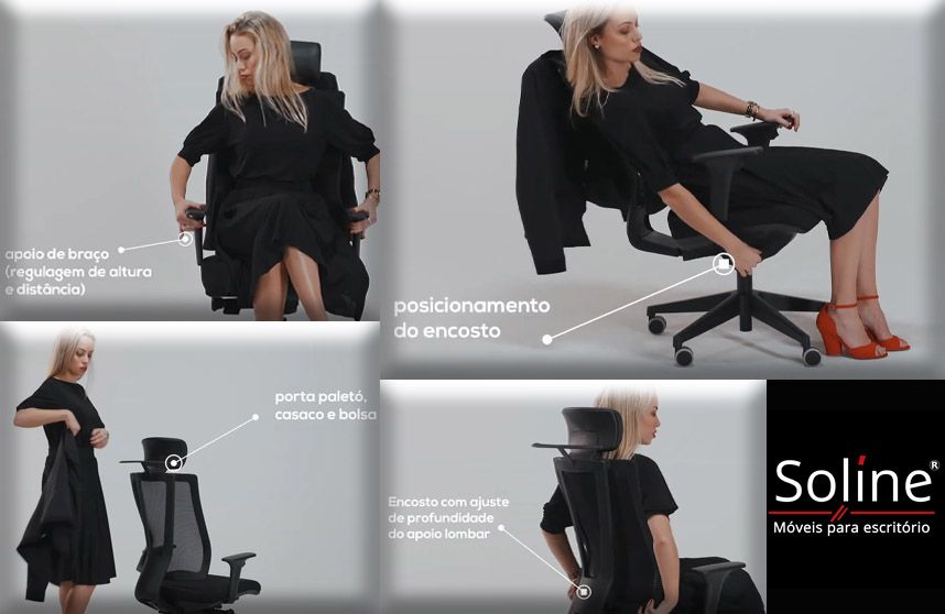 cadeira presidente soliflex Sienna, soline moveis, variedades de cadeiras confira!!!