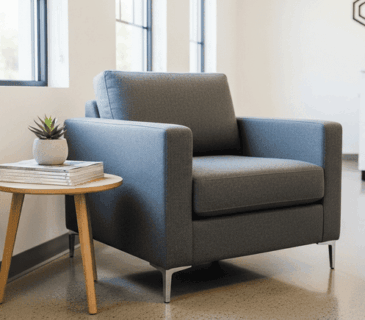 Poltrona para Recepção da Soline Móveis