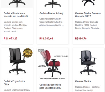 Cadeira Ideal para Escritório Corporativo
