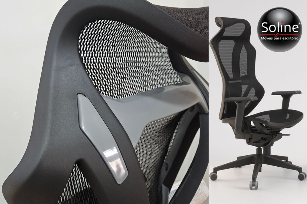 Cadeira Presidente VX ergonômica para escritório e home office