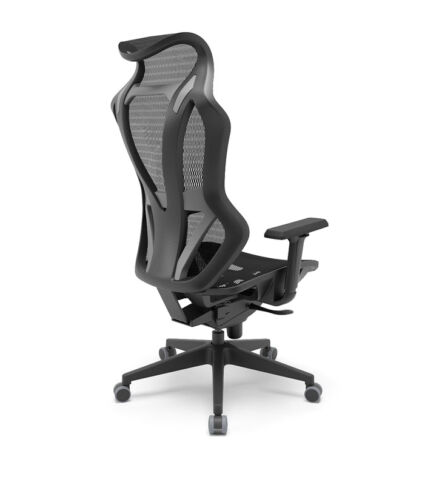 Cadeira Presidente VX com encosto em tela e regulagem de altura