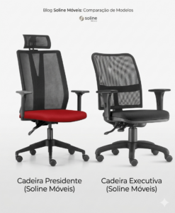 Cadeira Presidente vs Cadeira Executiva Cadeira Presidente vs Cadeira Executiva