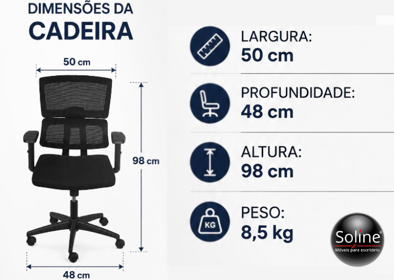 Cadeira TelaX Diretor com Tela Mesh 4 Cadeira TelaX Diretor com Tela Mesh banner03