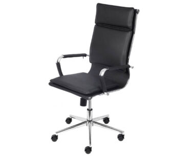 Cadeira Charles Eames Soft Pad Presidente 01