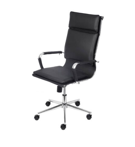 Cadeira Charles Eames Soft Pad Presidente 01